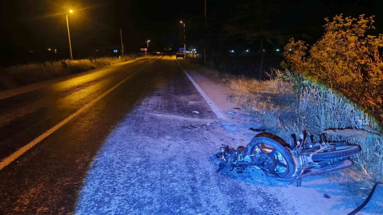 Motoaijlet sürücüsü kazada hayatını kaybetti