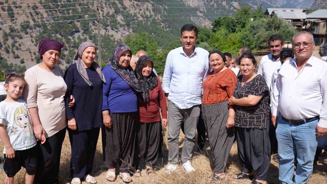 Başkan Atlı, kırsal mahallede vatandaşlarla buluştu