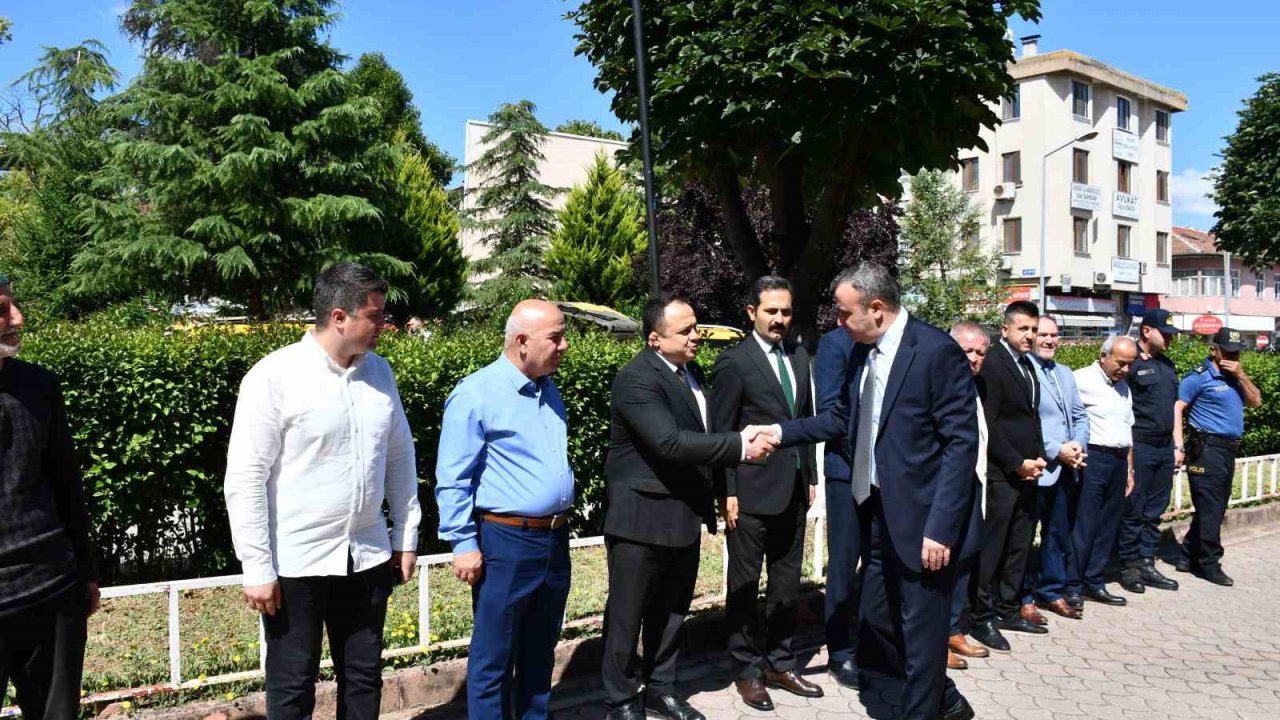 Yeni Vezirköprü Kaymakamı Yıldız’a karşılama