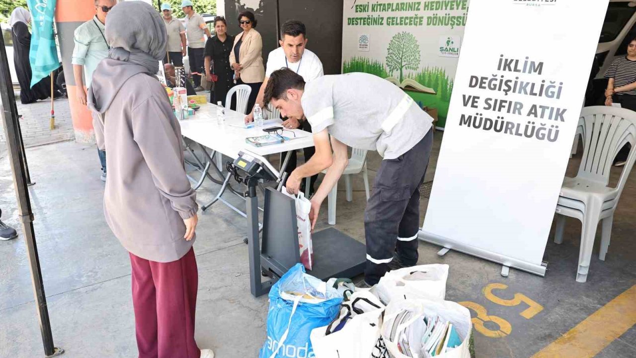 Nilüfer’de atık kağıtları getiren hediye kazanıyor