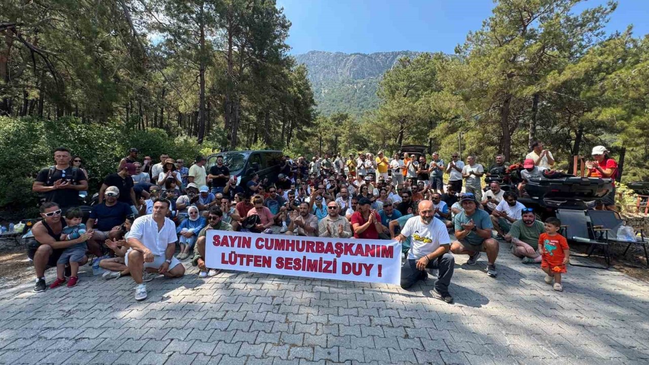 Ölüdeniz’de pilotlar uçuşları durdurdu