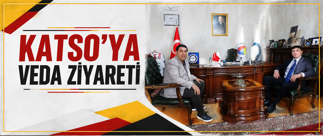 Azerbaycan Kars Başkonsolosu Zamin Aliyev’den Kars TSO’ya Veda Ziyareti