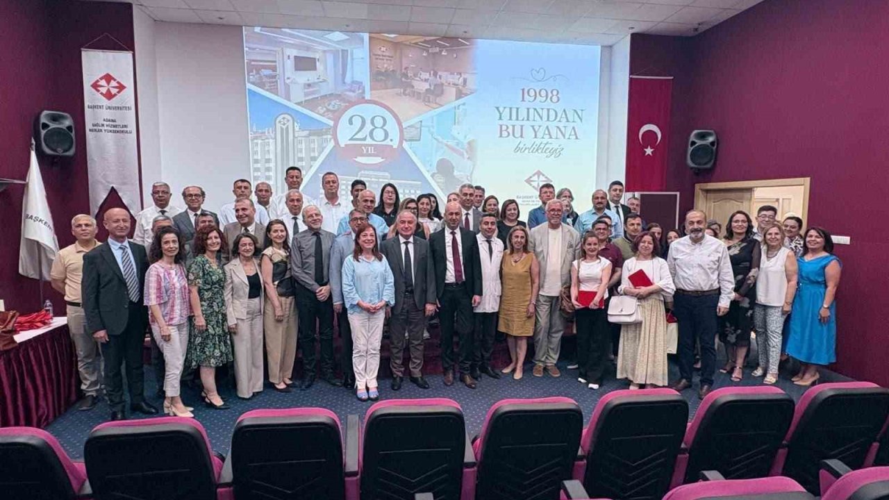 Başkent Adana Hastanesi 28. kuruluş yıl dönümünü kutladı