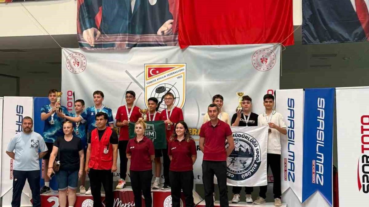 Kayserili nişancılardan Türkiye Kupası’nda çifte takım başarısı
