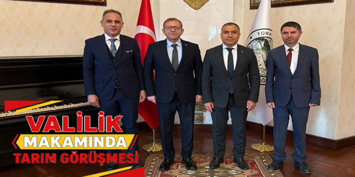 Kars Valisi Ziya Polat’a Tarım ve Orman Bakanlığı Yetkililerinden Ziyaret