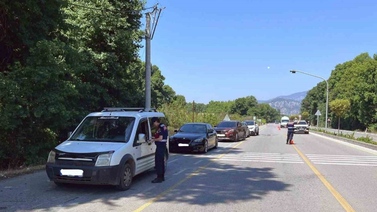 Haziran ayında jandarma ekiplerince 213 kişi tutuklandı