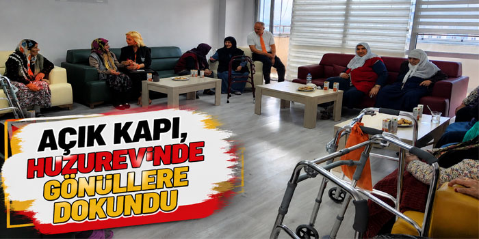 Kars Açık Kapı’dan Huzurevi Sakinlerine Ziyaret
