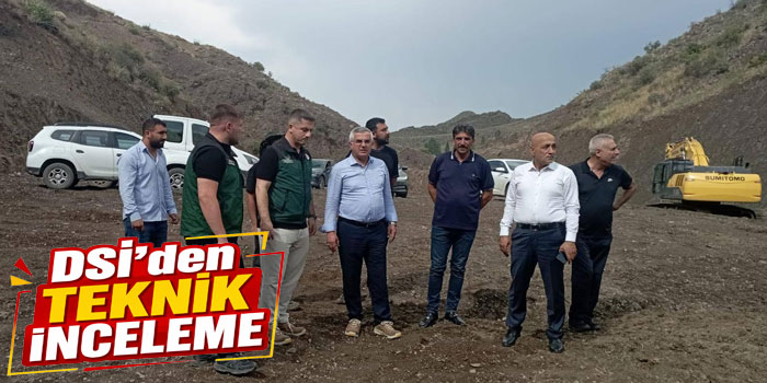 DSİ 24. Bölge Müdürlüğü Iğdır'daki Projeleri Yerinde İnceledi