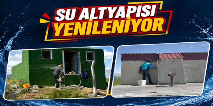 Alisofu Köyü'nün İçme Suyu Altyapısı Güçleniyor