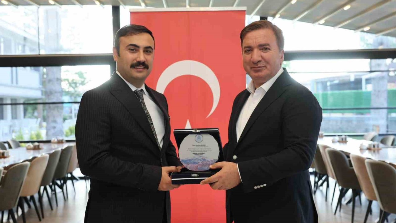 Erzincan Cumhuriyet Başsavcısı Değerli için veda programı düzenlendi
