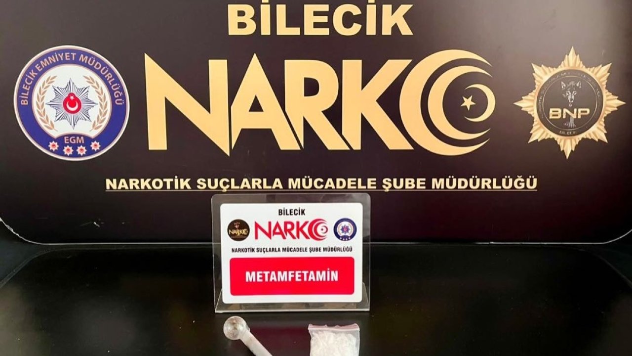 Bilecik’te uyuşturucu operasyonu: 1 şüpheli yakalandı