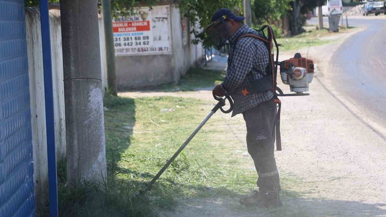 Koçarlı Belediyesi’nden Şahinciler’de çevre mesaisi