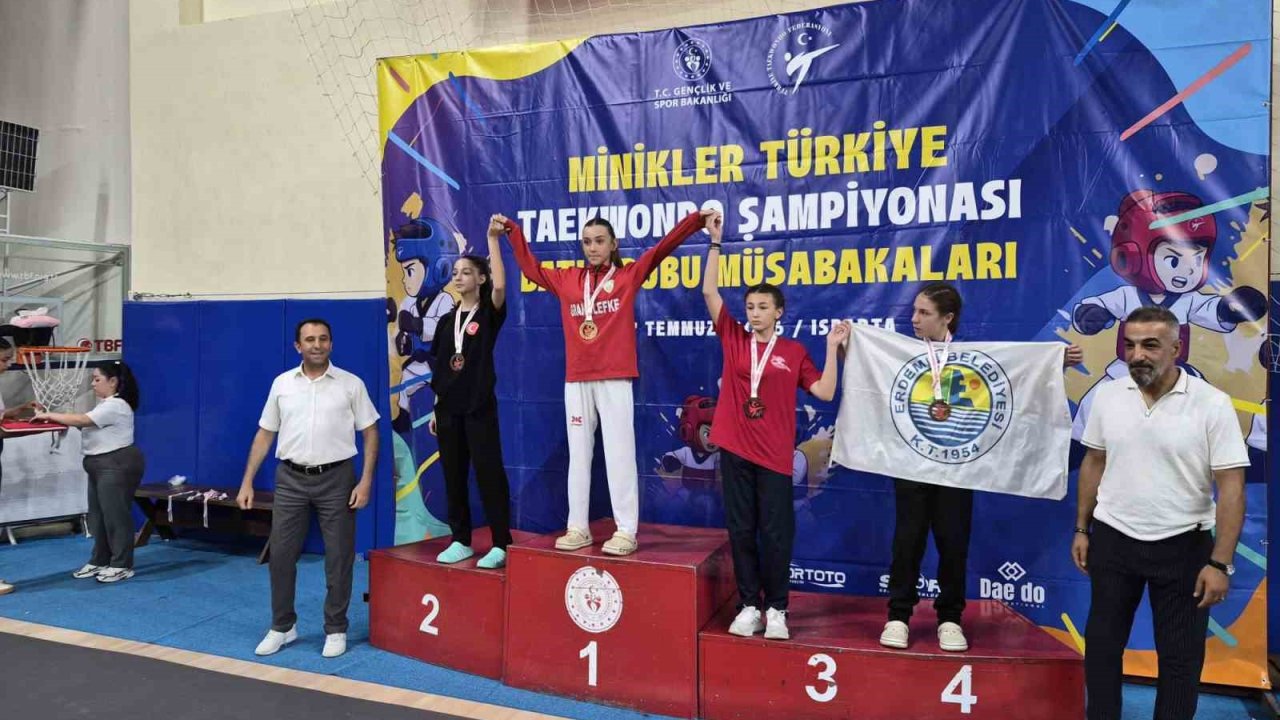 Bilecikli minik tekvandocular Türkiye finallerine damga vurdu