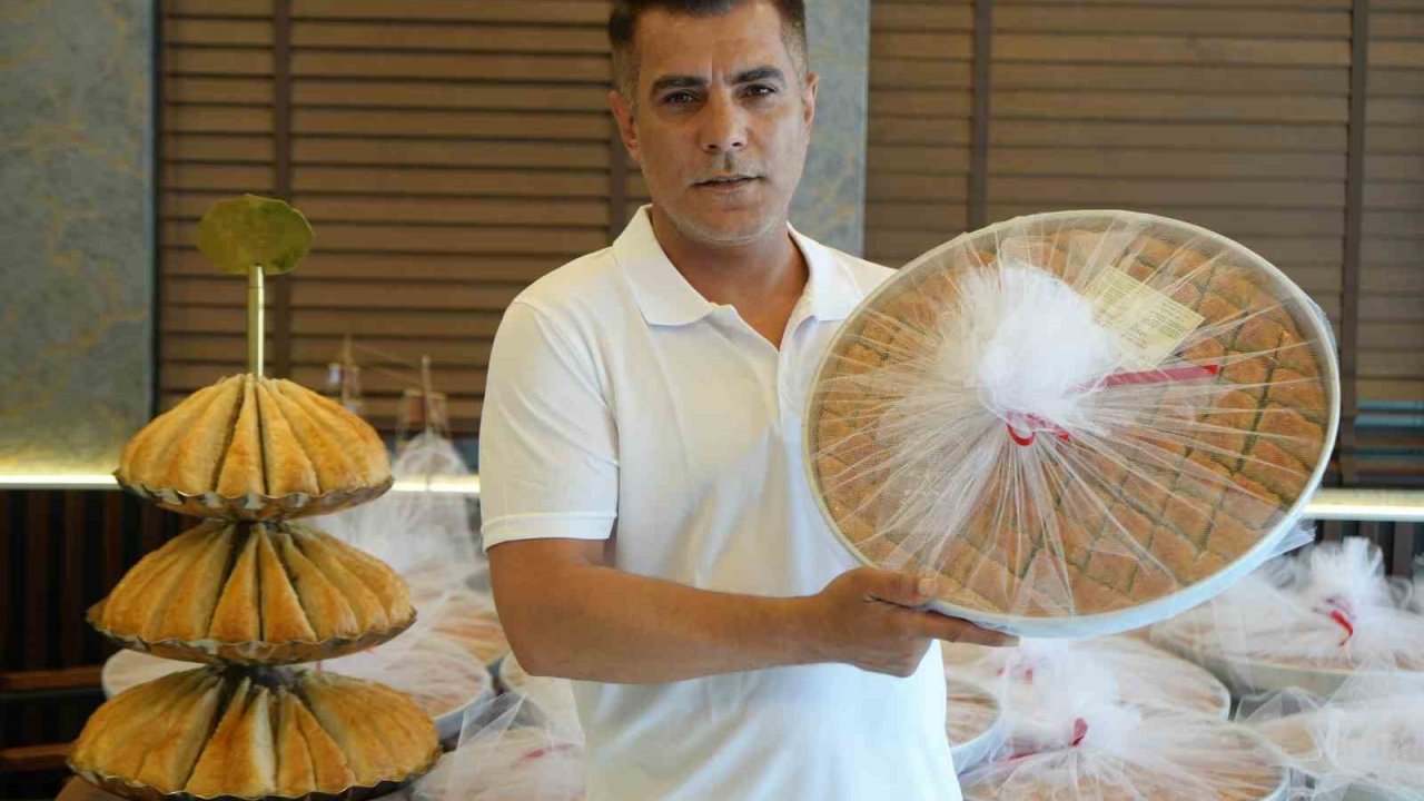 Düğün sezonu, baklavaya ilgiyi artırdı