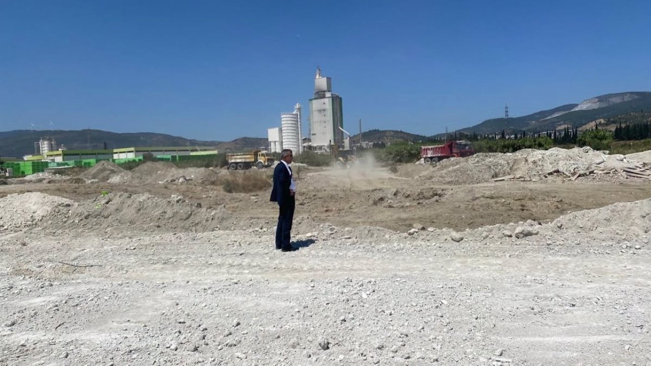 Söke’de 40 derslikli meslek lisesinin yapımı sürüyor