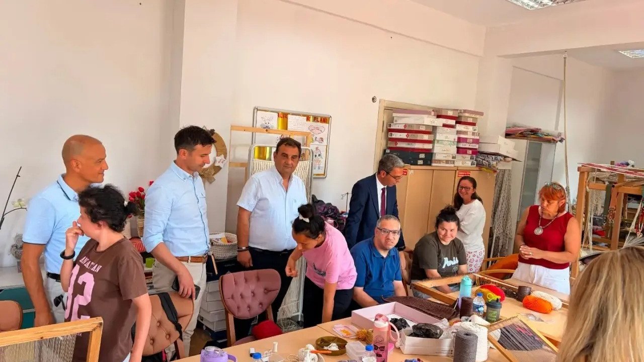 Sinop’ta özel bireyler el sanatlarıyla engelleri aşıyor