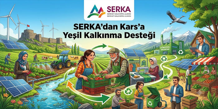 SERKA’dan Kars’taki İşletmelere Yeşil Dönüşüm İçin Hibe Desteği