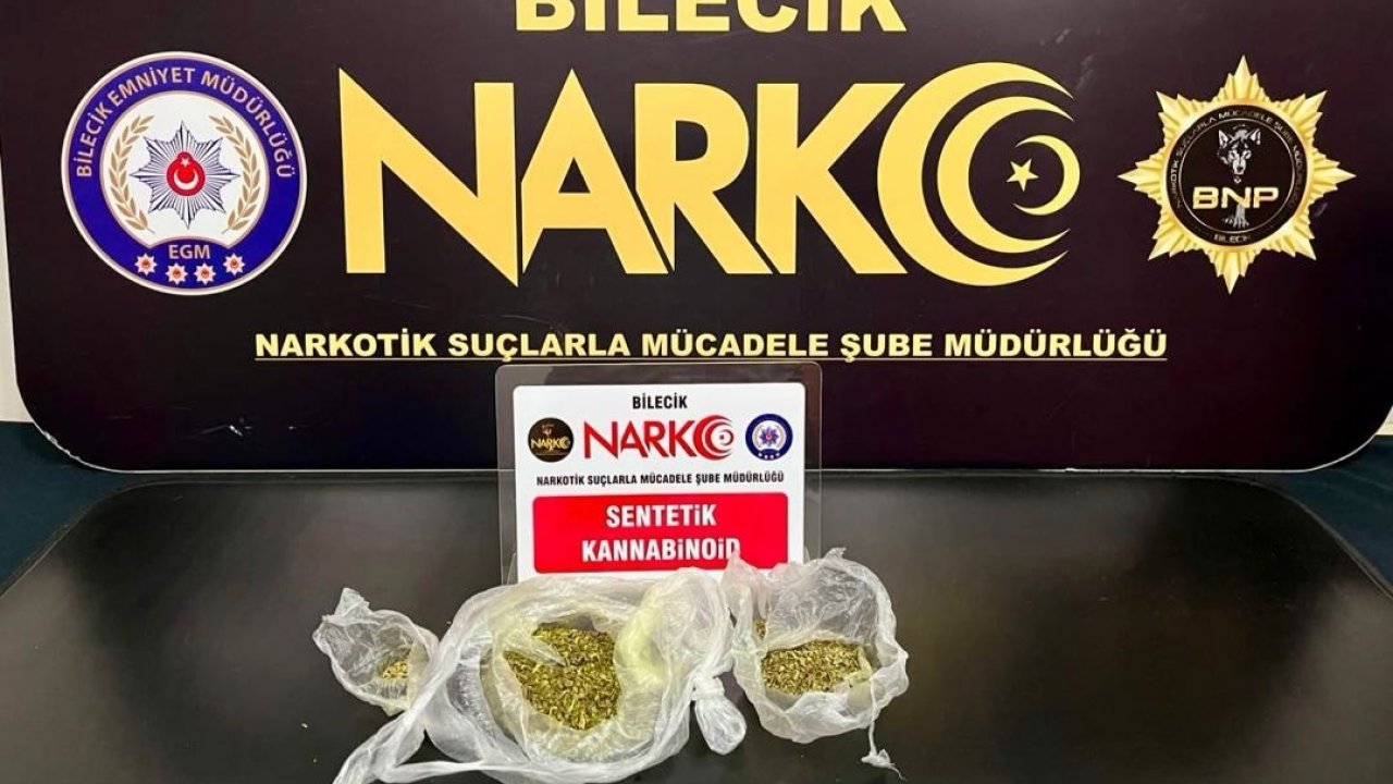 Bilecik’te uyuşturucu operasyonu: 2 şüpheli yakalandı