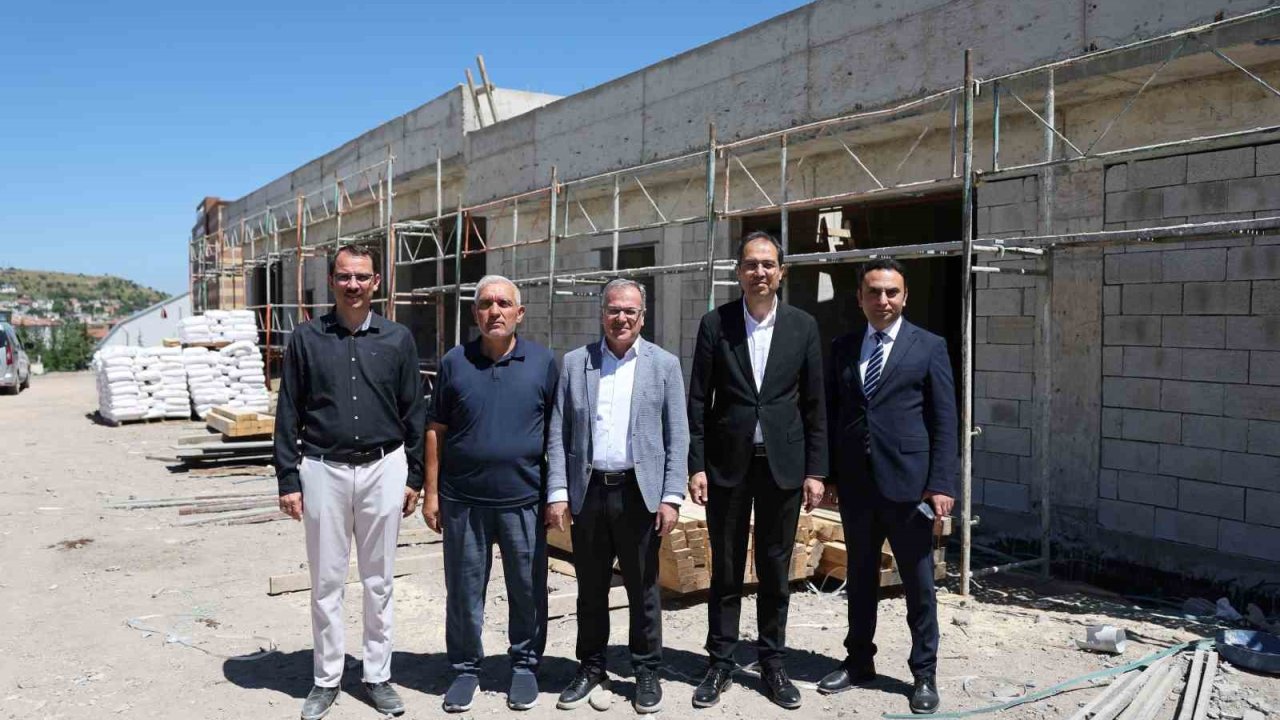 Başkan Özdoğan’dan 112 acil sağlık merkezi inşaatına yakın takip