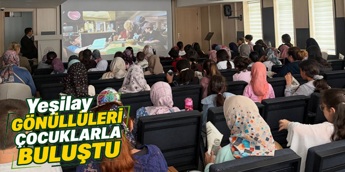 Kars Yeşilay’dan Çocuklara Yönelik Anlamlı Etkinlik