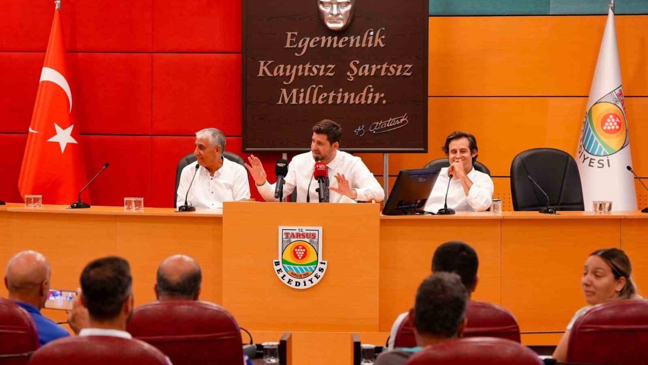Tarsus Belediyesinden amatör spor kulüplerine 5 milyon TL destek