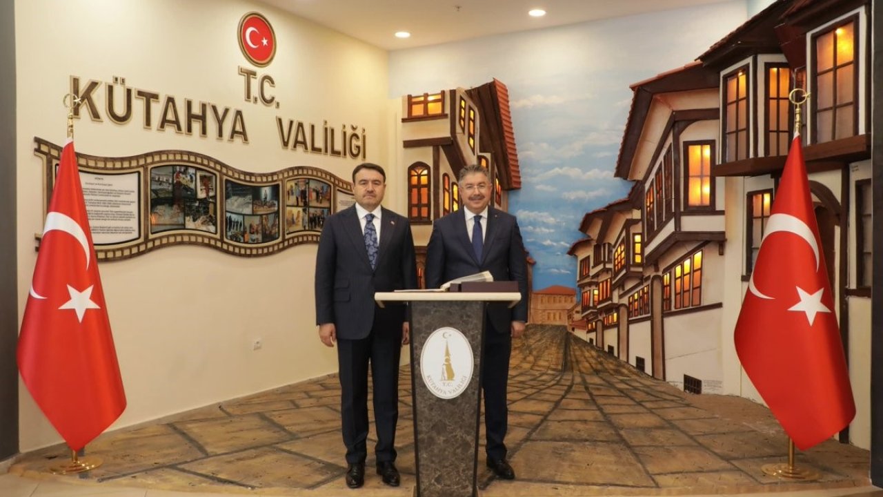 Vali Yılmaz’dan Kütahya’ya iş birliği ziyareti