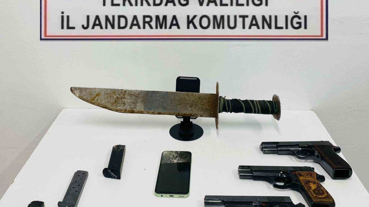 Tekirdağ’da bir ayda 215 şüpheliye operasyon