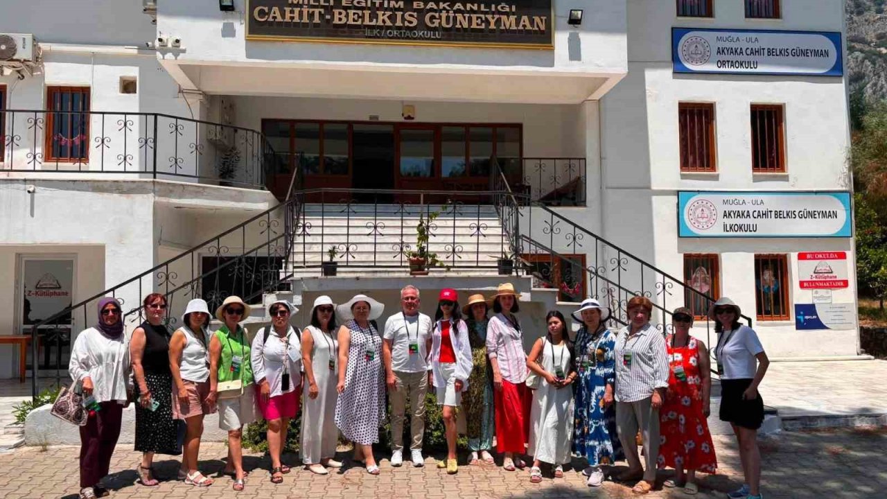Muğla, Kazakistanlı öğretmenleri ağırlıyor