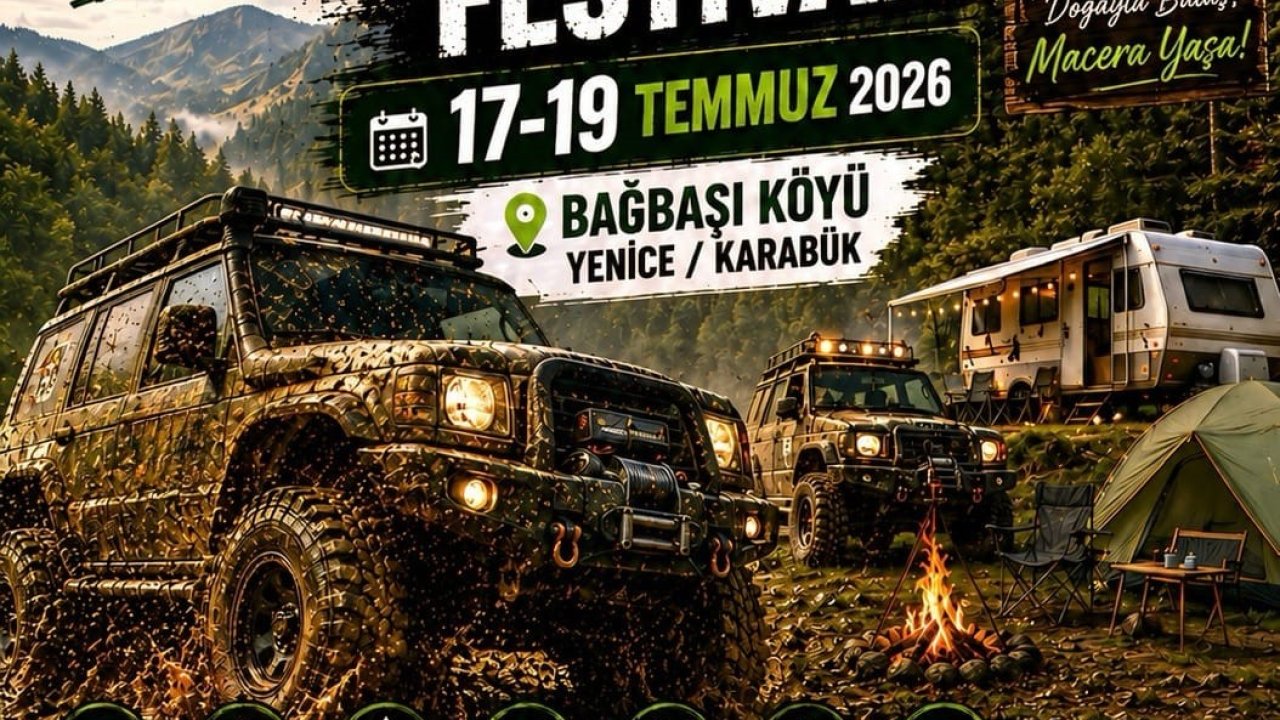 Yenice’de 2. Off-Road Festivali için geri sayım başladı
