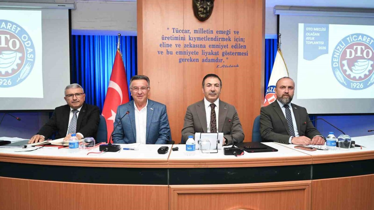 DTO Başkanı Erdoğan: "Denizli’miz üretmeye, ihracat yapmaya ve büyümeye devam ediyor"
