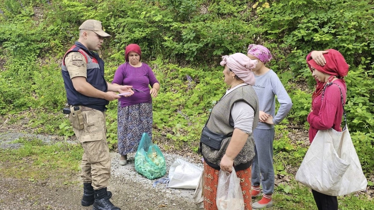 Ordu’da jandarmadan kadınlara KADES tanıtımı