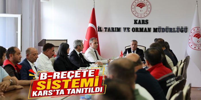 Kars’ta B-REÇETE Sistemi İçin Bilgilendirme Toplantısı Yapıldı