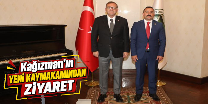 Kağızman Kaymakamı Cembekli’den Vali Polat’a Ziyaret