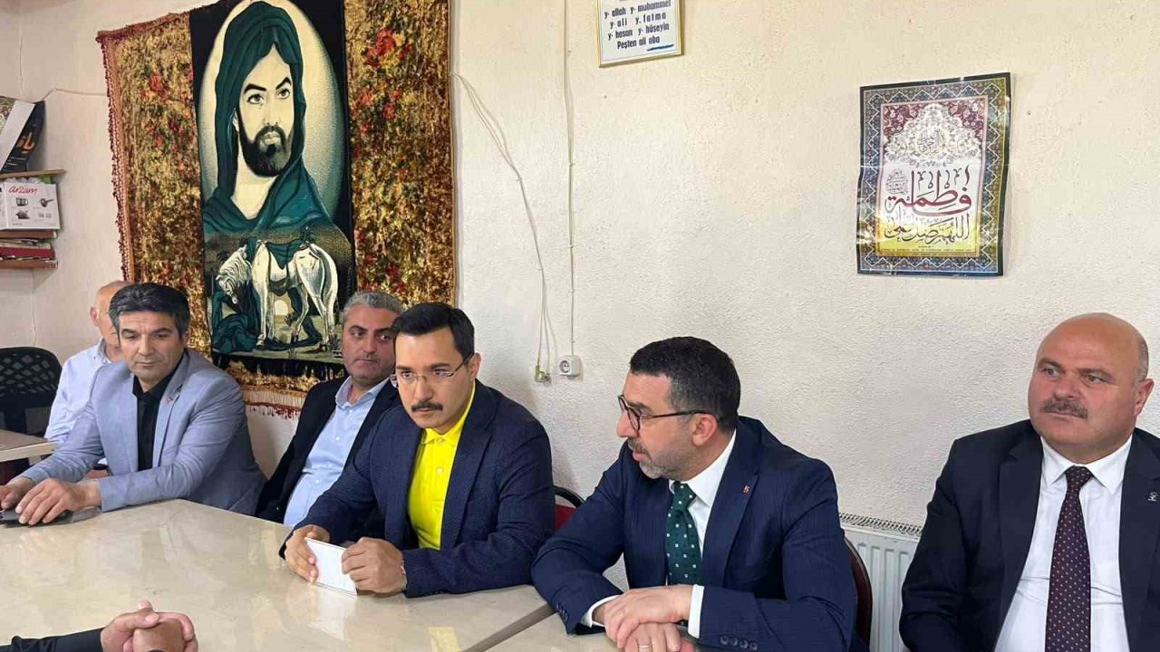 Milletvekili Çalkın Akyaka’da muhtarlar ve vatandaşlarla buluştu