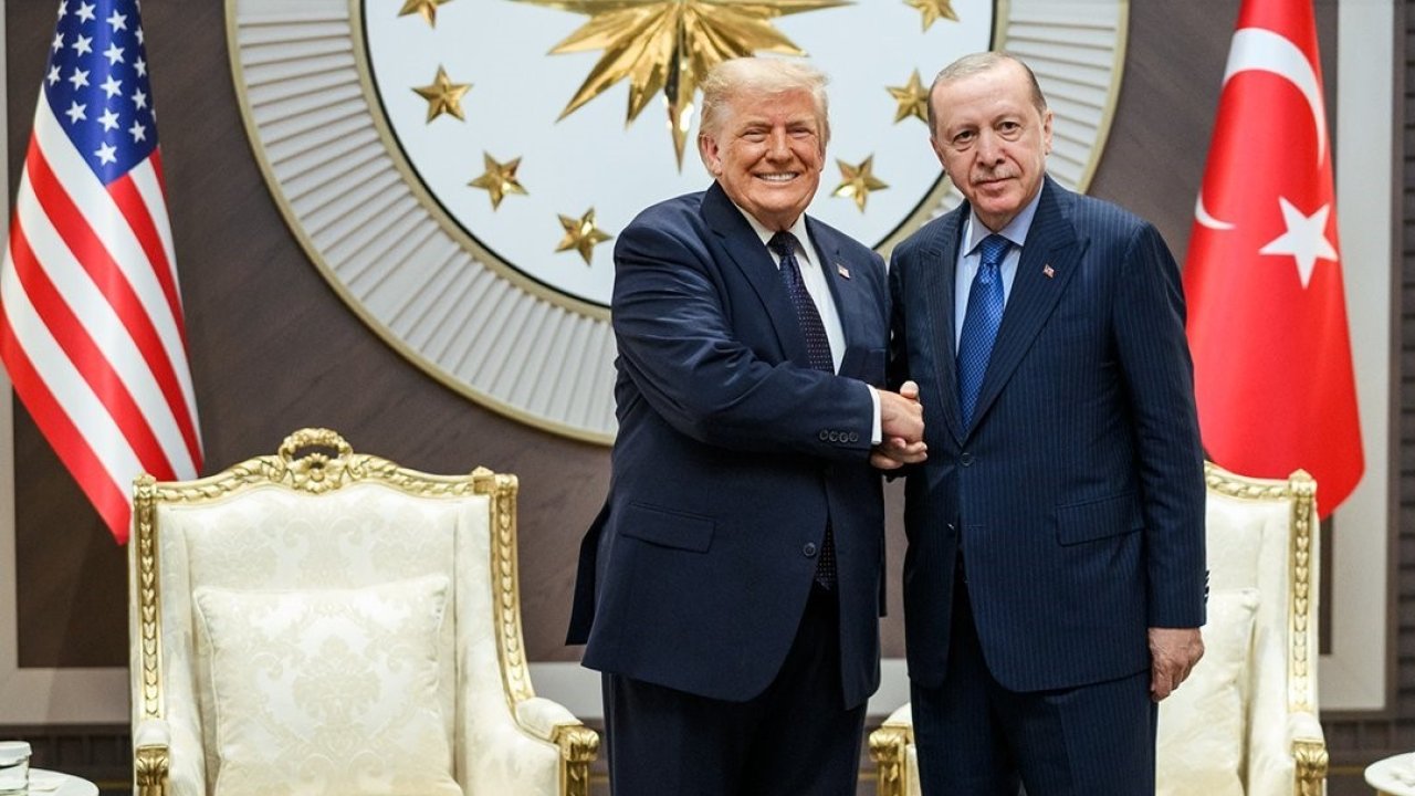 Beyaz Saray, Trump ile Cumhurbaşkanı Erdoğan’ın fotoğrafını paylaştı