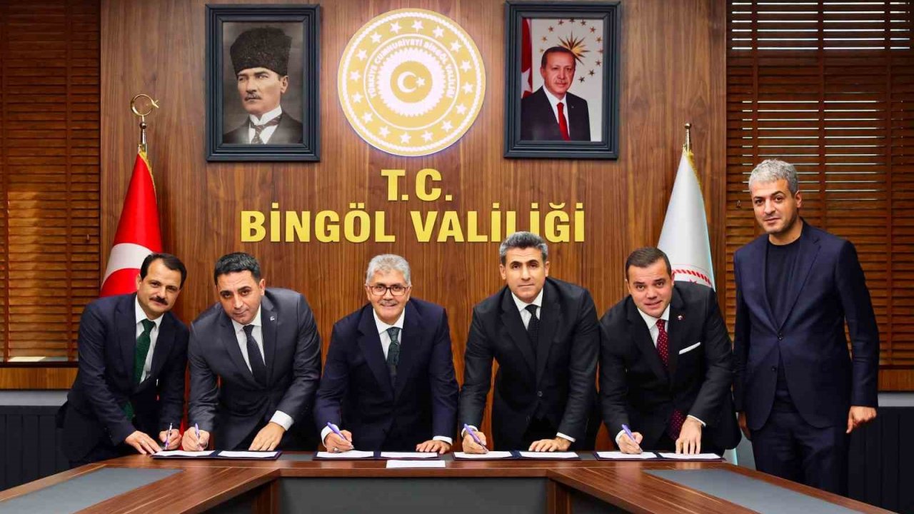 Bingöl’de 115 milyon liralık İŞGEM yatırımı için imzalar atıldı