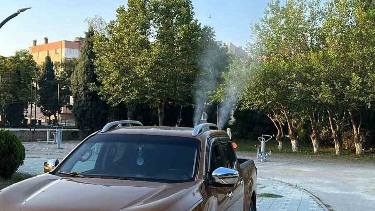 Bilecik’te haşerelere karşı ilaçlama çalışması