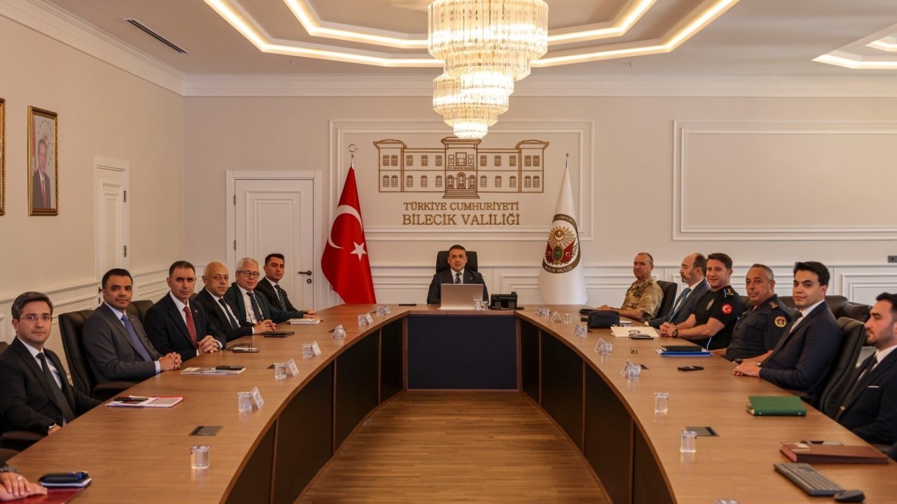 Bilecik’te terörden trafiğe güvenlik gündemi değerlendirildi