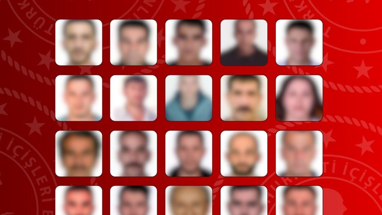 İçişleri Bakanlığı, kırmızı bülten ve ulusal seviyede aranan 54 suçlunun yakalanarak Türkiye’ye iade edildiğini bildirdi
