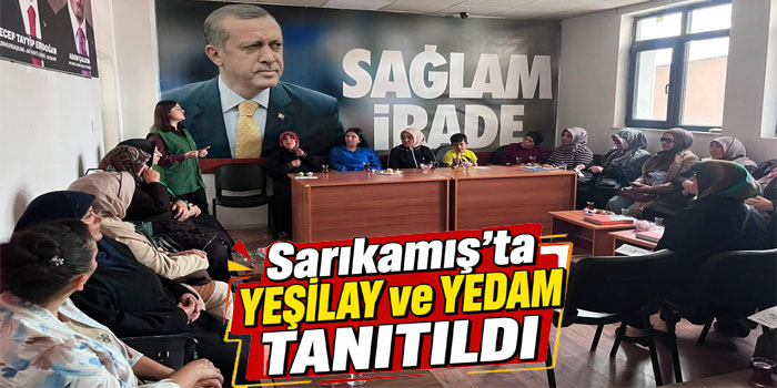 Sarıkamış’ta Kadın Komisyonu Üyelerine Bağımlılıkla Mücadele Eğitimi Verildi
