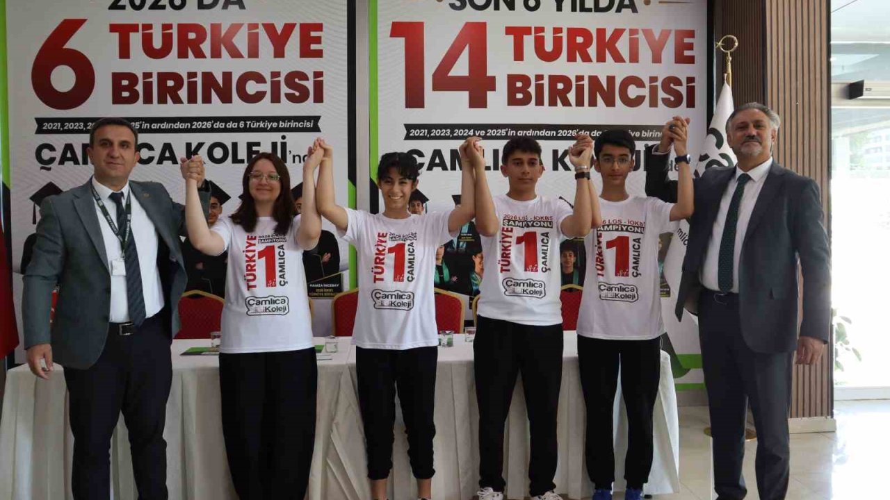Malatya Çamlıca Koleji, 6 Türkiye birincisi çıkardı