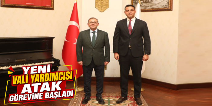 Kars Vali Yardımcısı Mehmet Ali Atak’tan Vali Polat’a Ziyaret