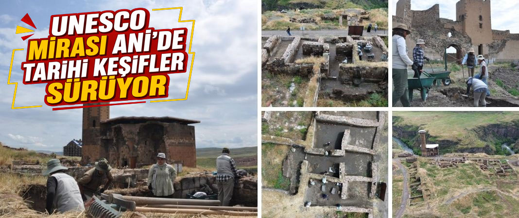 UNESCO Mirası Ani’de Tarihi Keşifler Sürüyor
