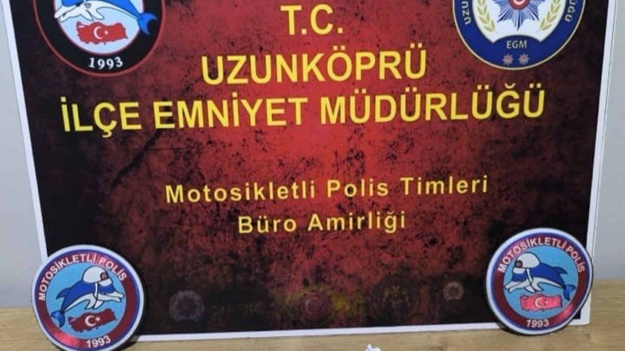 Uzunköprü’de Yunus timlerinden uyuşturucu operasyonu: 2 şüpheli hakkında işlem başlatıldı