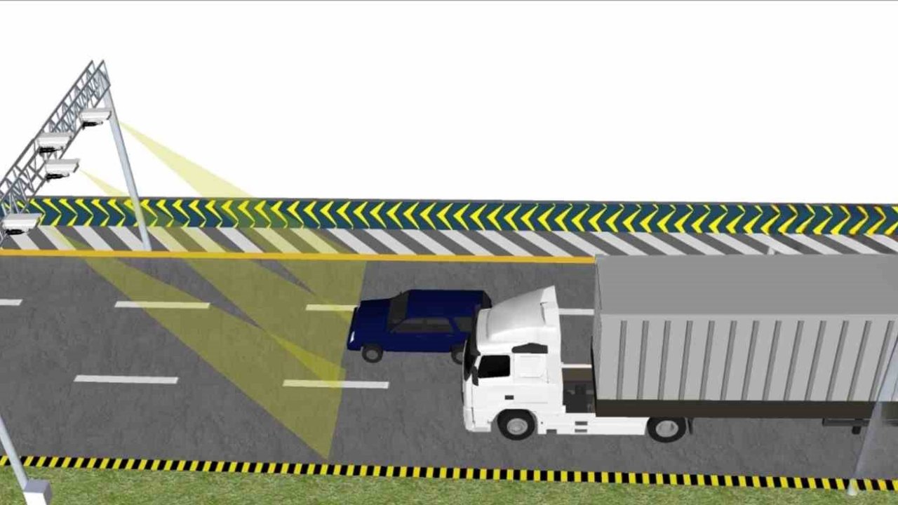 Kocaeli’deki 4 ana arterde kamyon ve tır trafiği 7/24 elektronik olarak izlenecek