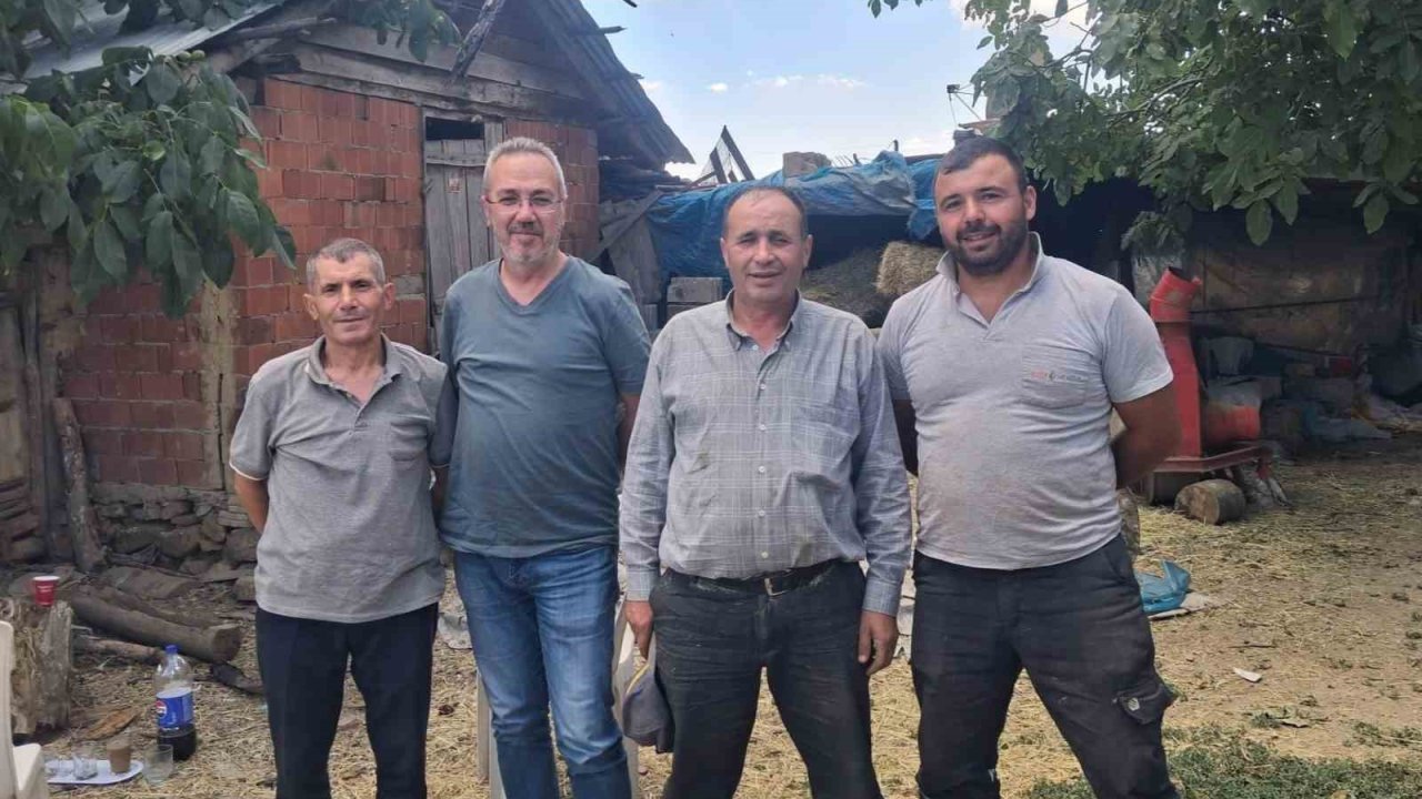 Uşak İl Tarım ve Orman Müdürlüğü ekiplerince üreticilere saha ziyareti gerçekleştirildi