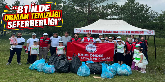 Kars'ta Ormanlar İçin Gönüllü Seferberlik