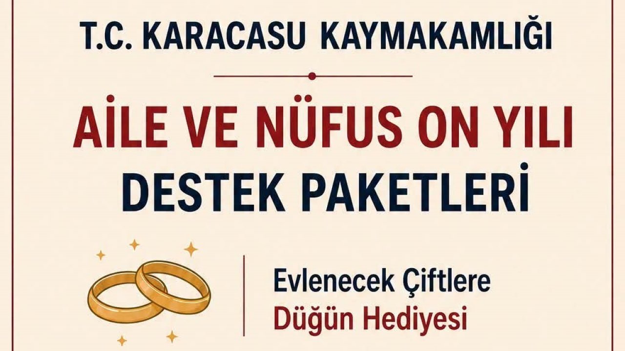 Karacasu’da ailelere düğün ve ’Hoş Geldin Bebek’ desteği