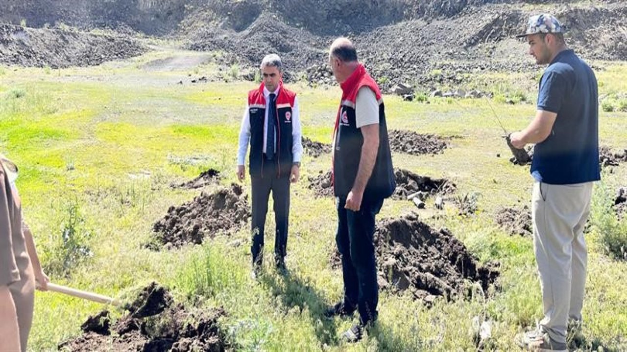 Palandöken’de 2 bin 500 rakımda yeşil kalkan