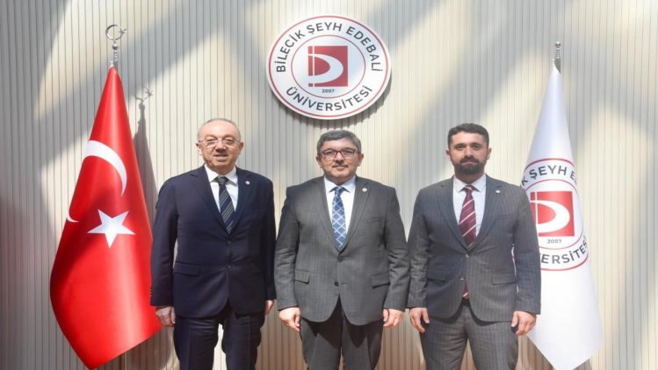 Eczacılık camiasından BŞEÜ Rektörü Kaplancıklı’ya ziyaret